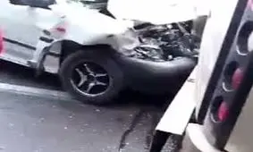 تصادف مرگبار در اتوبان فرودگاه اصفهان