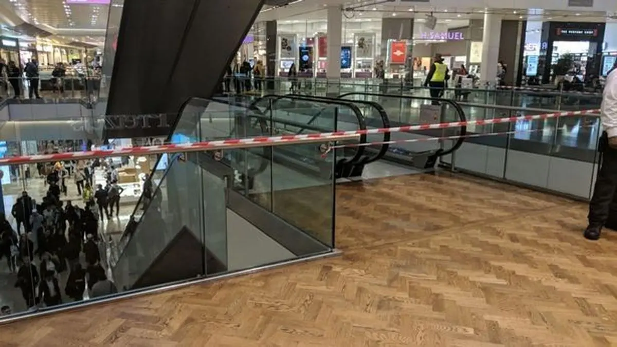 سقوط عمدی مرد جوان از طبقه سوم فروشگاه!