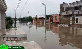 بلایی که باران سر اهواز و سوسنگرد آورد+عکس