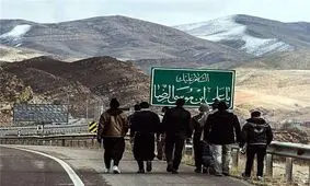 ویدئو/تصاویر هوایی کاروان‌های پیاده امام رضا(ع) در جاده‌های منتهی به مشهد