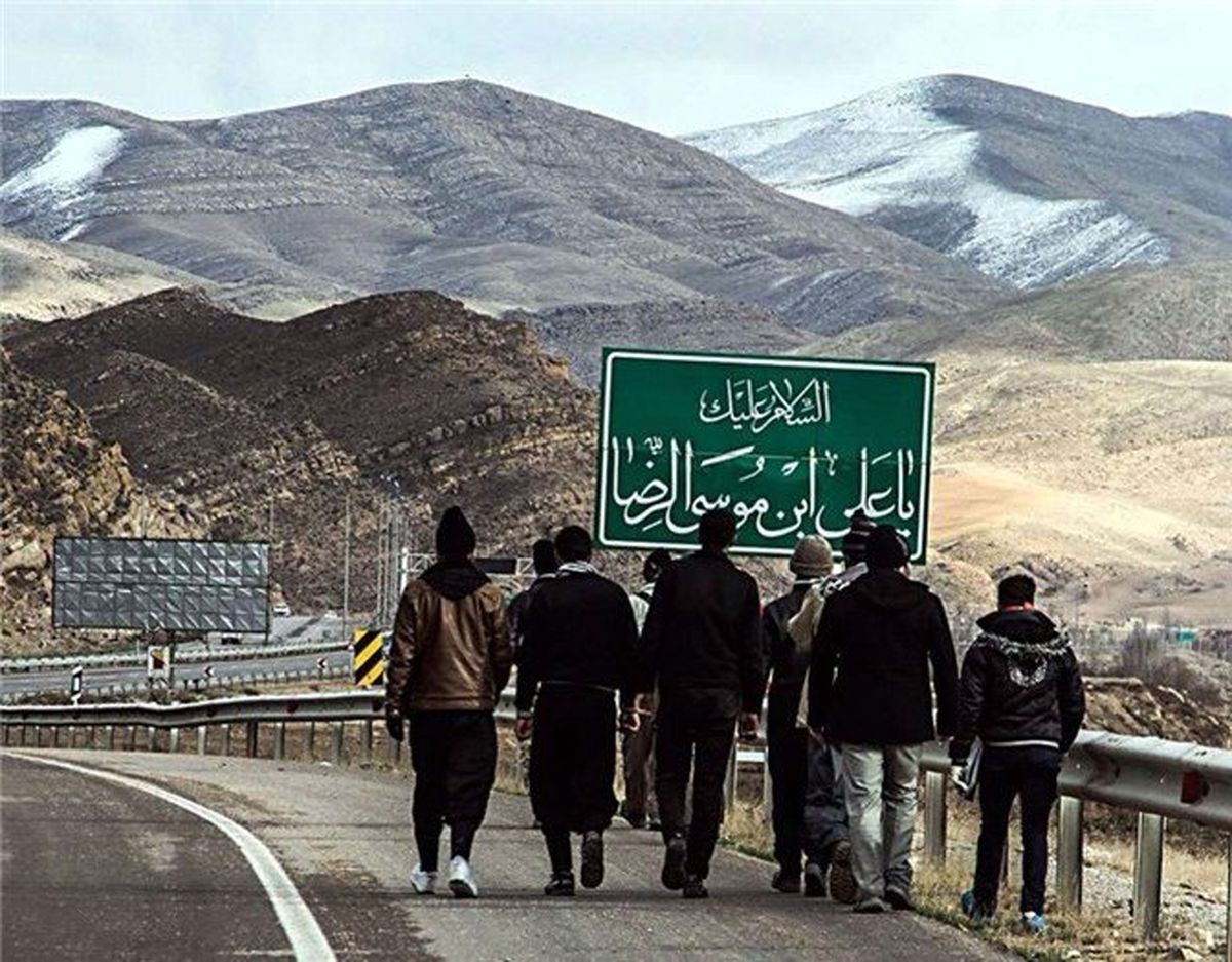 ویدئو/تصاویر هوایی کاروانهای پیاده امام رضا(ع) در جادههای منتهی به مشهد