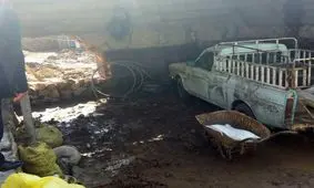 تخریب 2 منزل مسکونی در کرمانشاه در پی بارش باران