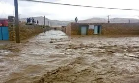 وقوع سیلاب در کوهدشت لرستان