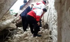 ریزش مغازه بر اثر بارش شدید باران شش نفر را در برازجان مصدوم کرد