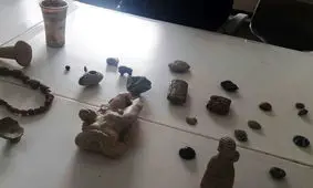 ۶۵۵ شیء جعلی و اصلی از قاچاقچیان میراث فرهنگی کشف شد