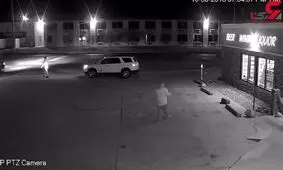 صحنه عجیب از یک تصادف عجیب تر+ فیلم