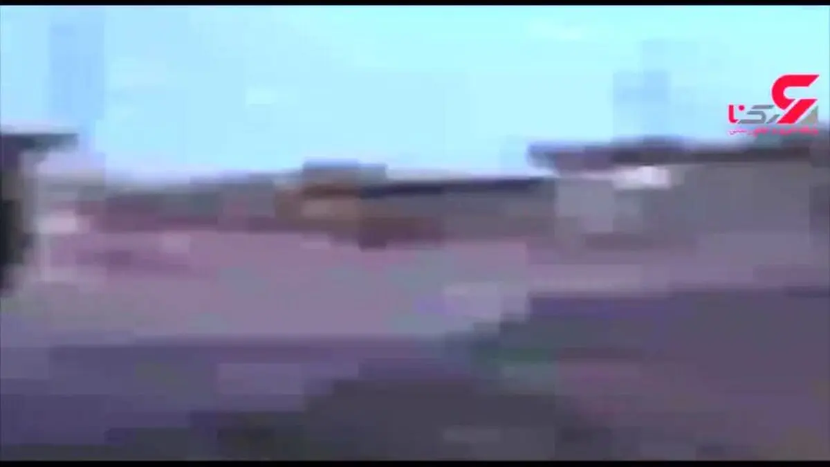 لحظه‌ وحشتناک از رد شدن یک موشک از مقابل رزمنده یمنی+فیلم