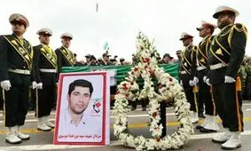 پیکر شهید «نورخدا موسوی» تشییع و به خاک سپرده شد