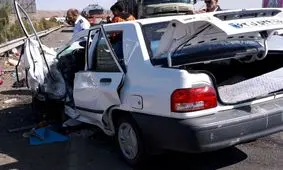 قطع دست راست دختربچه 6 ساله در تصادف جاده ای قم