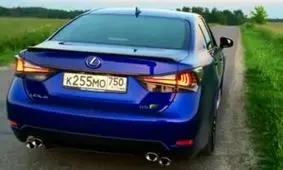 حرکات نمایشی و شتابگیری با لکسوس GS F اسپرت ترین سدان+ فیلم