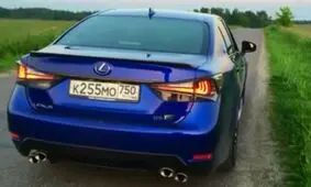 حرکات نمایشی و شتابگیری با لکسوس GS F اسپرت ترین سدان+ فیلم
