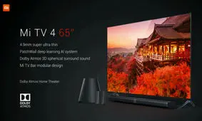 تلویزیون شیائومی Mi TV 4 با نمایشگر 65 اینچی 4K HDR روانه بازار شد