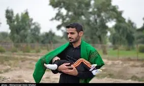 راهپیمایی باشکوه مردم بهبهان به سوی قدمگاه امام رضا (ع) در خوزستان + تصویر