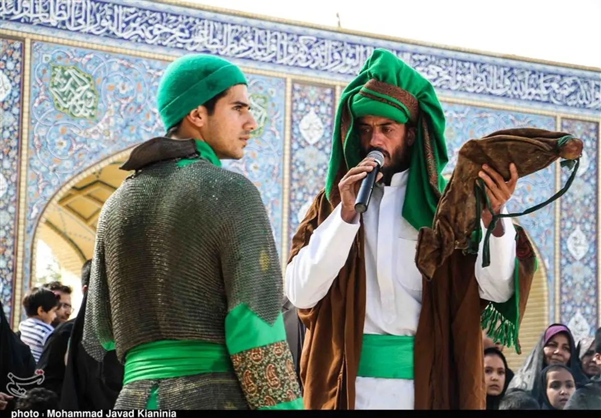 آئین تعزیه‌خوانی در جوپار کرمان به روایت تصویر