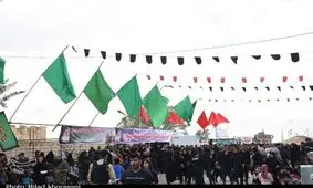 اجتماع مردم بهبهان در قدمگاه امام رضا(ع)+ تصویر