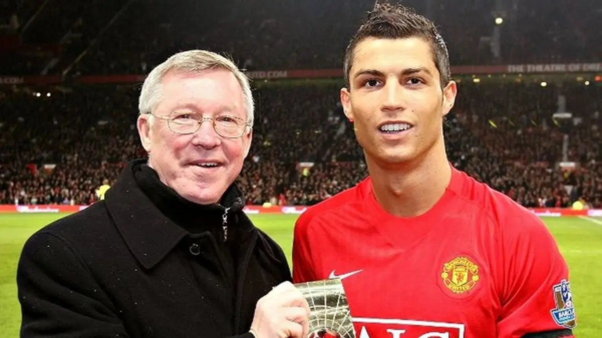 ویدیو/واکنش جالب و دیدنی فرگوسن در برابر رونالدو