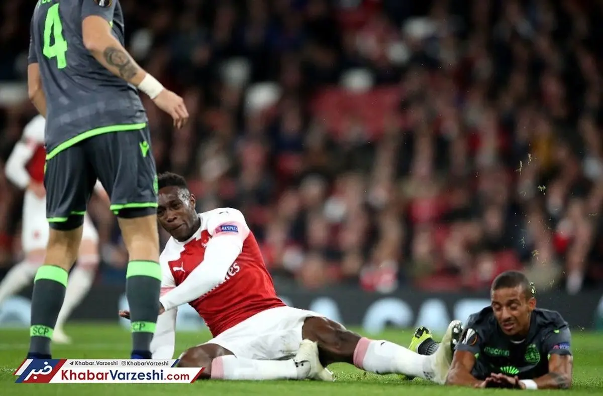 مصدومیت وحشتناک مهاجم آرسنال