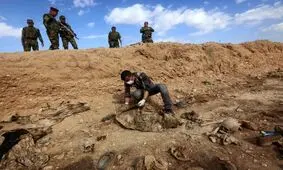 کشف بیش از ۲۰۰ گور جمعی حداقل میراث داعش در عراق
