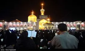 مشهدالرضا(ع) در شب وفات پیامبر(ص) عطوفت یکپارچه سیاهپوش است