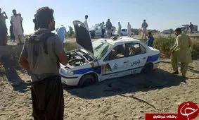 حمله اشرار مسلح به پلیس راهور در ایرانشهر/ مجروحیت افسر ناجا + تصاویر