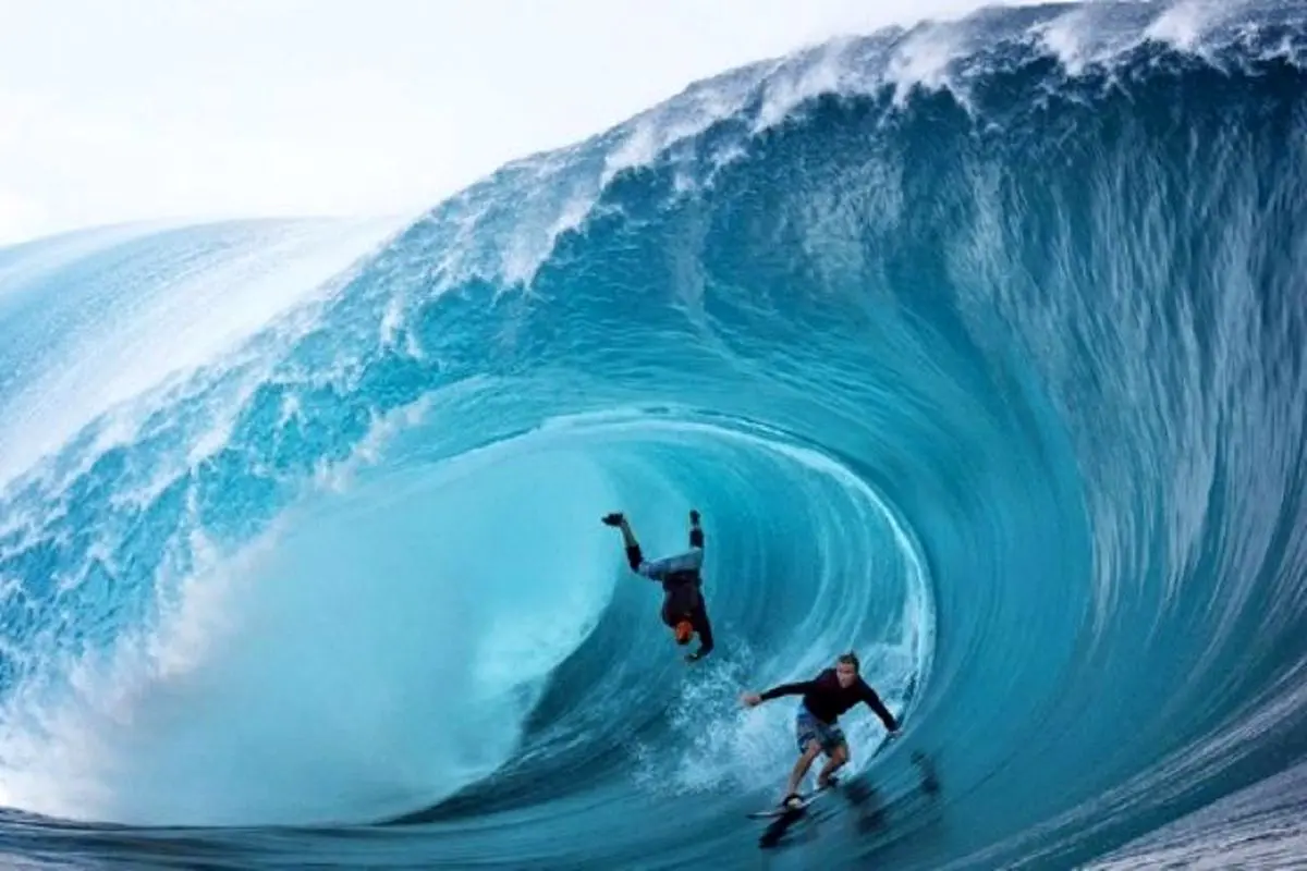 تحقق رویای سواری بر مرتفع‌ترین موج‌ جهان