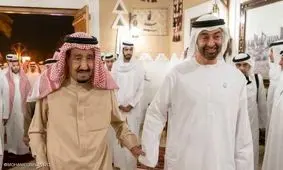 دیدار ولیعهد ابوظبی با پادشاه عربستان در غیاب بن سلمان