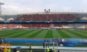 تماشای بازی پرسپولیس با کاشیما از تلویزیون‌های شهری در تهران