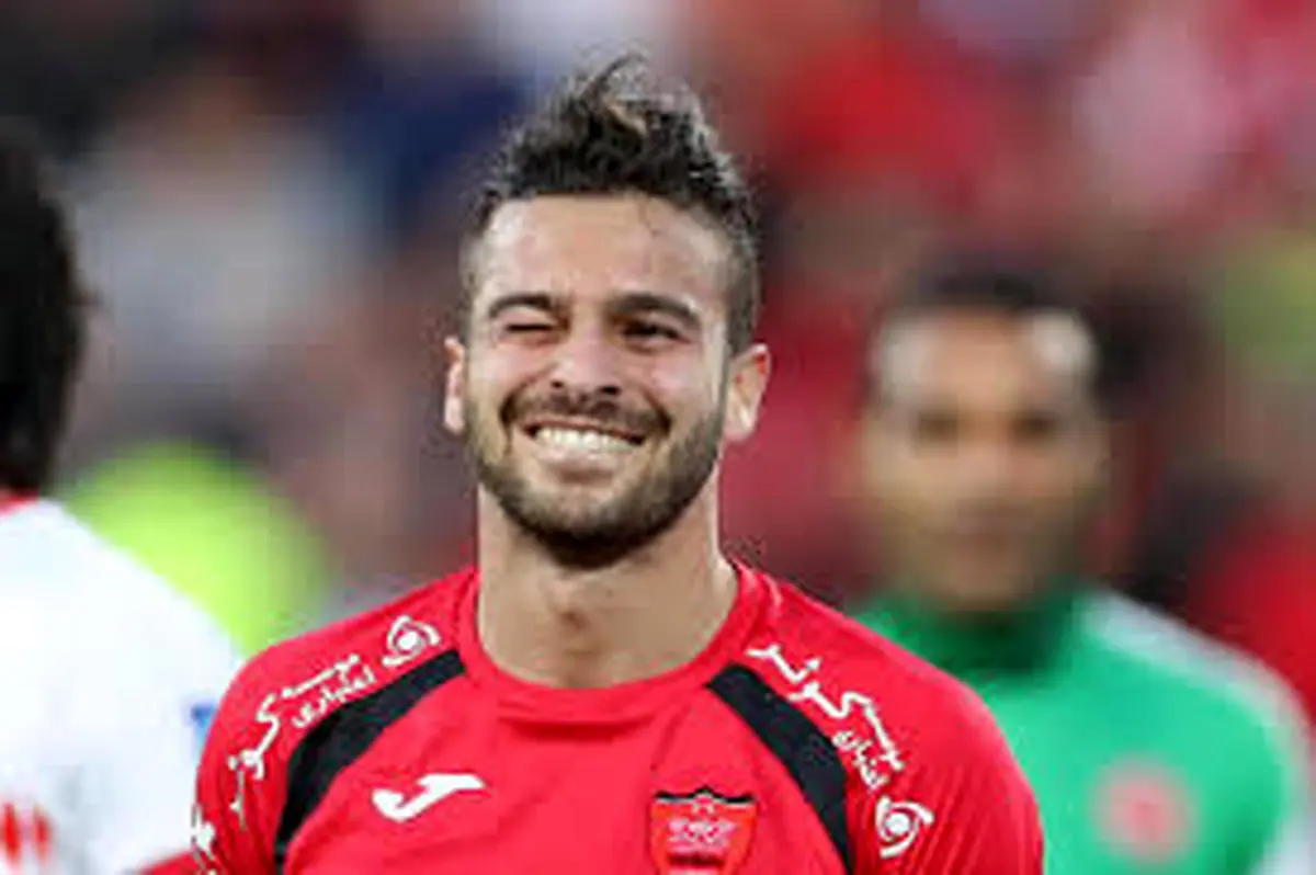 تصویر/سروش با ماشین وعده داده شده در ورزشگاه!