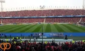 تصویر/سگ‌های بمب‌یاب در جایگاه VVIP پیش از حضور رئیس فیفا