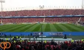 تصویر/سگ‌های بمب‌یاب در جایگاه VVIP پیش از حضور رئیس فیفا