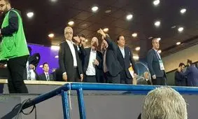 تعجب اینفانتینو از کوچک بودن جایگاه بانوان