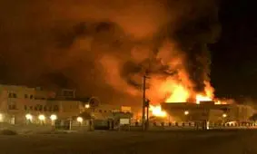 آتش سوزی در کرج 9 نفر را روانه بیمارستان کرد