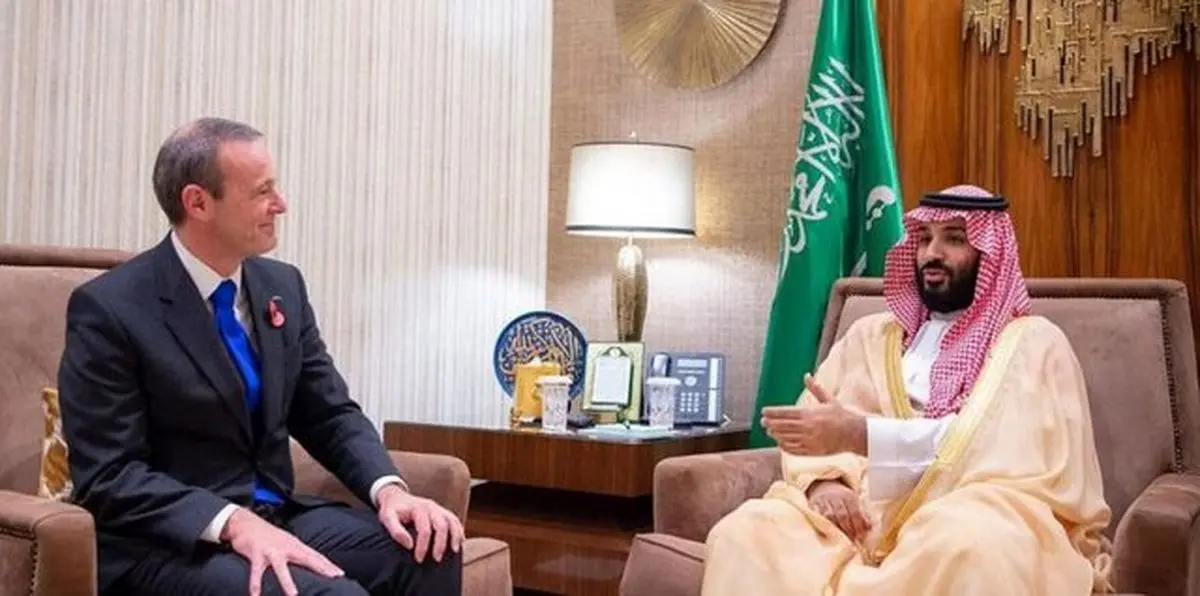 دیدار محمد بن سلمان با فرستاده ترزا می