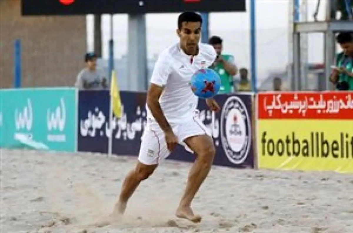 تصویر/طعنه ملی پوش فوتبال ساحلی؛ دمتون گرم