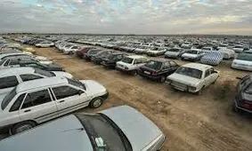 عکس/ تنها خودرو جامانده از اربعین در پارکینگ مهران