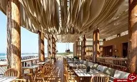 معماری بی‌نظیر سقف یک بار و رستوران ساحلی در یونان!