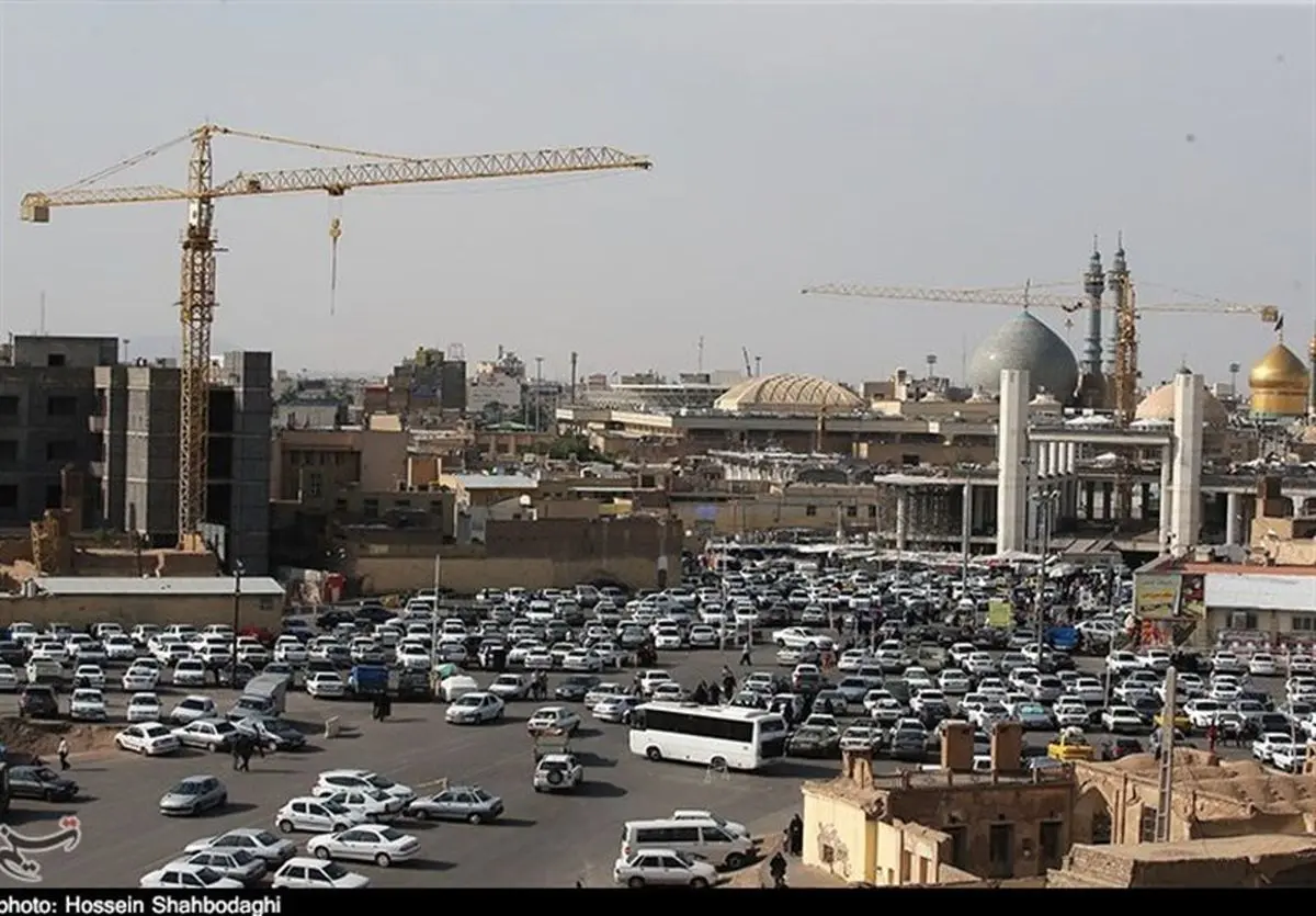 وضعیت نامناسب پروژه ضلع شرقی حرم حضرت معصومه(س) به روایت تصویر