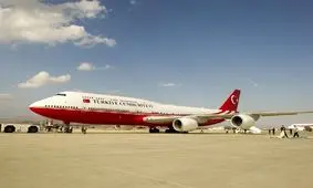 اولین پرواز اردوغان با هواپیمای اهدایی امیر قطر+عکس