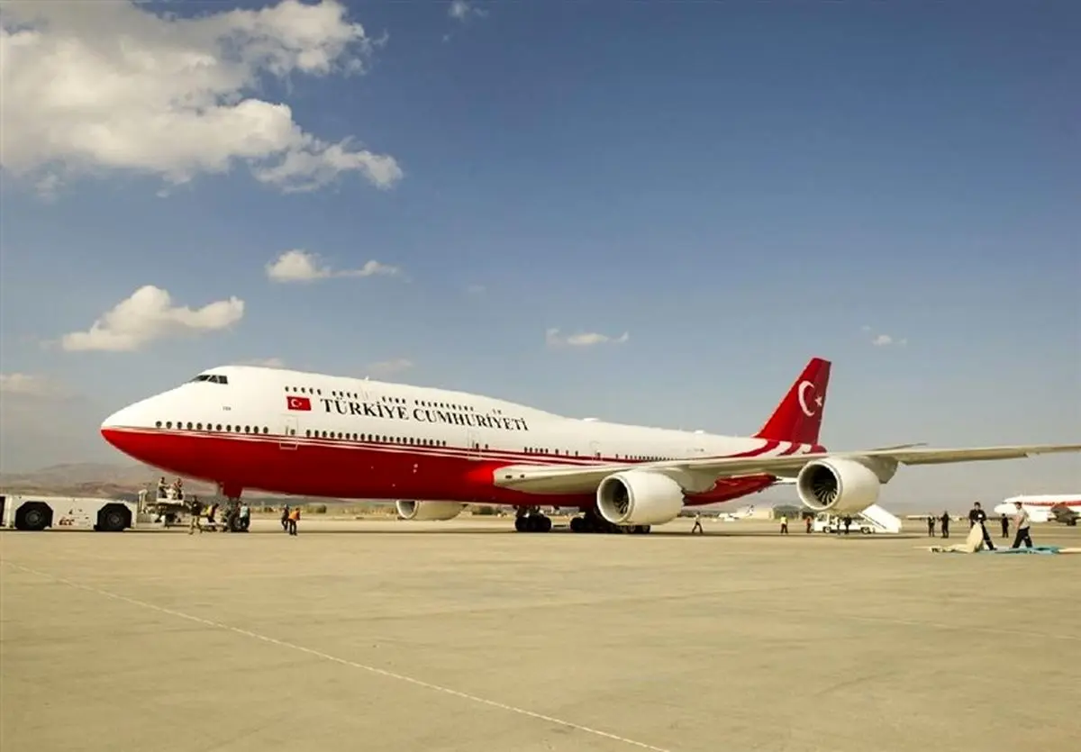 اولین پرواز اردوغان با هواپیمای اهدایی امیر قطر+عکس