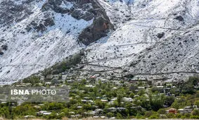 احتمال سقوط بهمن در جاده چالوس