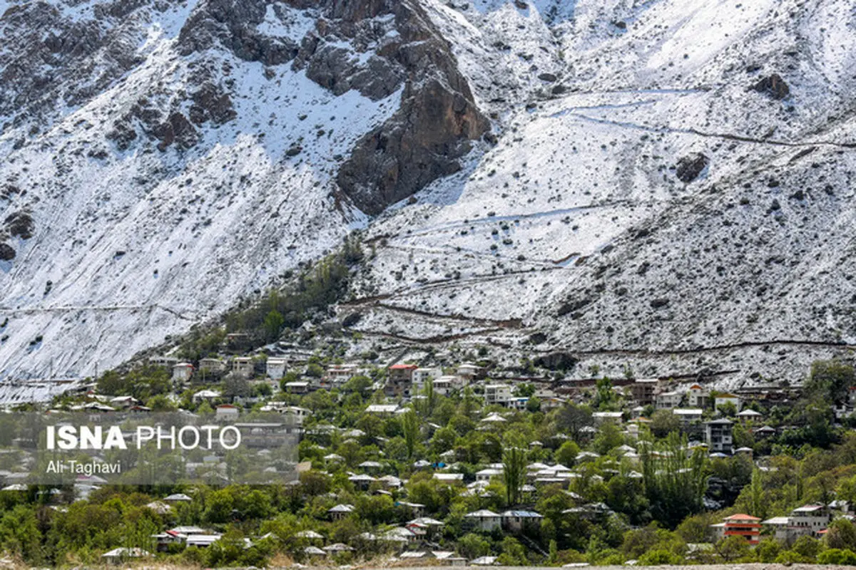احتمال سقوط بهمن در جاده چالوس
