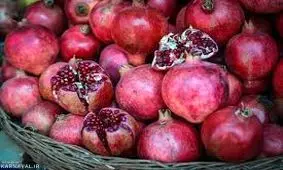 نحوه پوست کندن انار