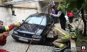 نشست ۸ متری یک خانه در خیابان انقلاب صاحب خانه را بلعید!