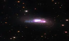 تصویر هابل از یک کهکشان کوتوله