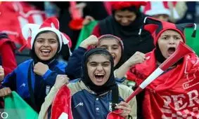 تمجید روسای FIFA و AFC از حضور بانوان در ورزشگاه آزادی