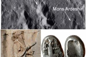 نامگذاری کوهی در ماه به نام اردشیر اول پادشاه هخامنشی