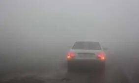 ویدئو/بارش برف در محور فیروزکوه