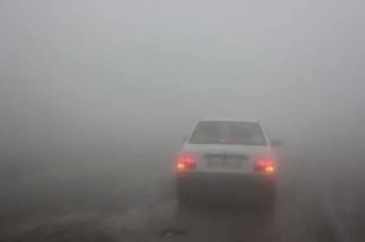 ویدئو/بارش برف در محور فیروزکوه