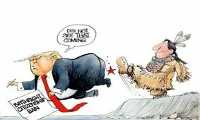 کاریکاتور نشریه WEEK آمریکا