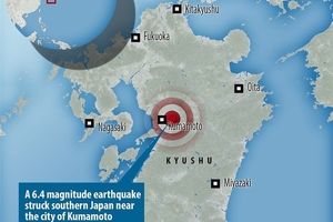 طوفان و زلزله رشد اقتصادی ژاپن را کاهش داد
